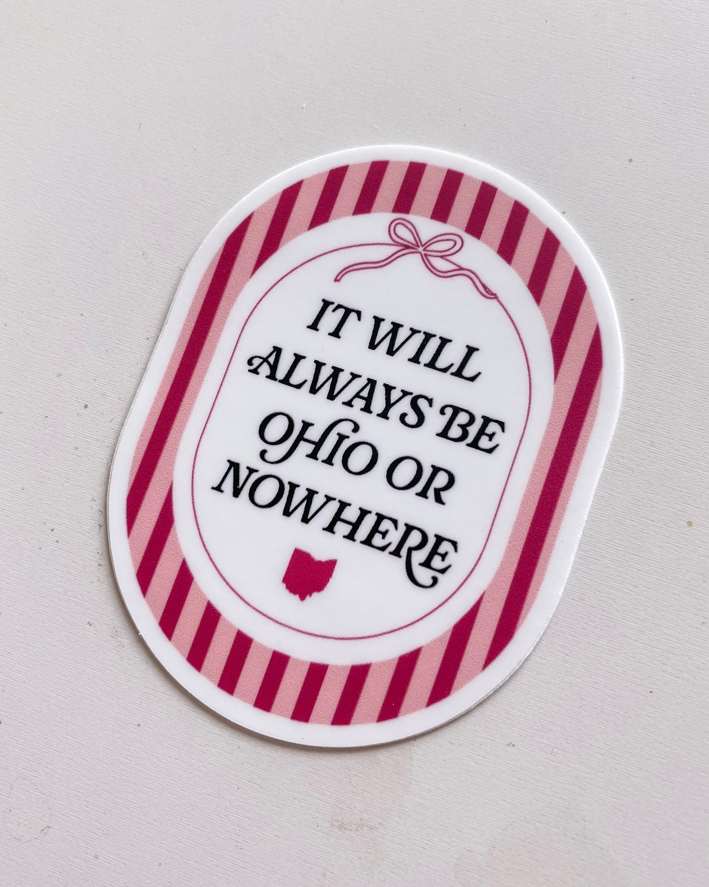 Ohio or Nowhere Sticker