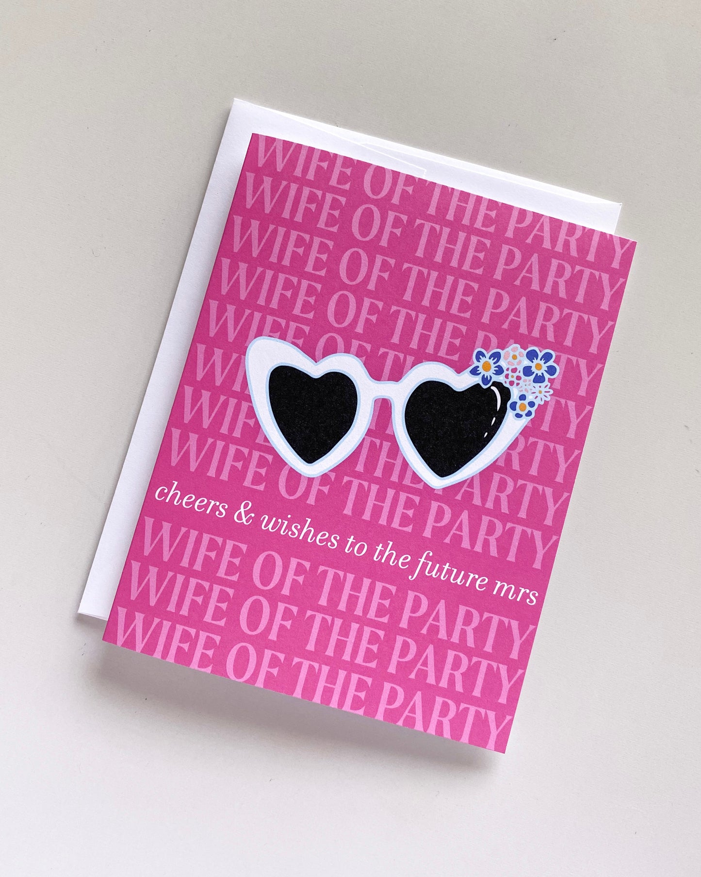 Wife of the Party Greeting Card