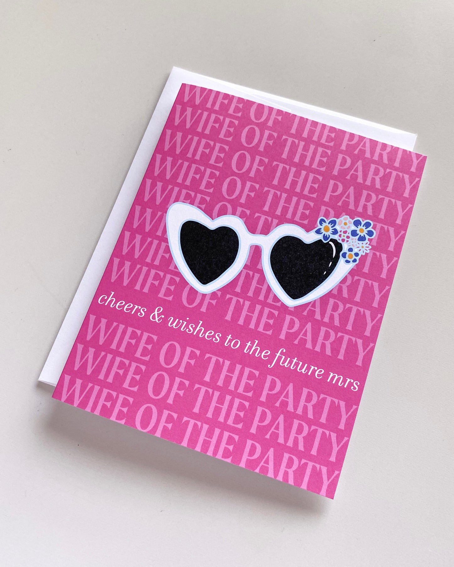 Wife of the Party Greeting Card