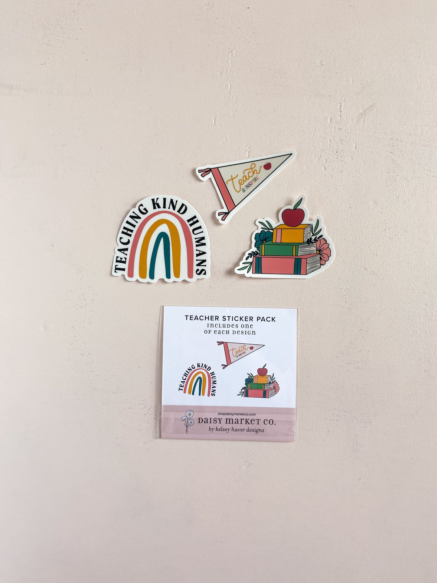 Teacher Gift Set — Bath Bomb & Stickers