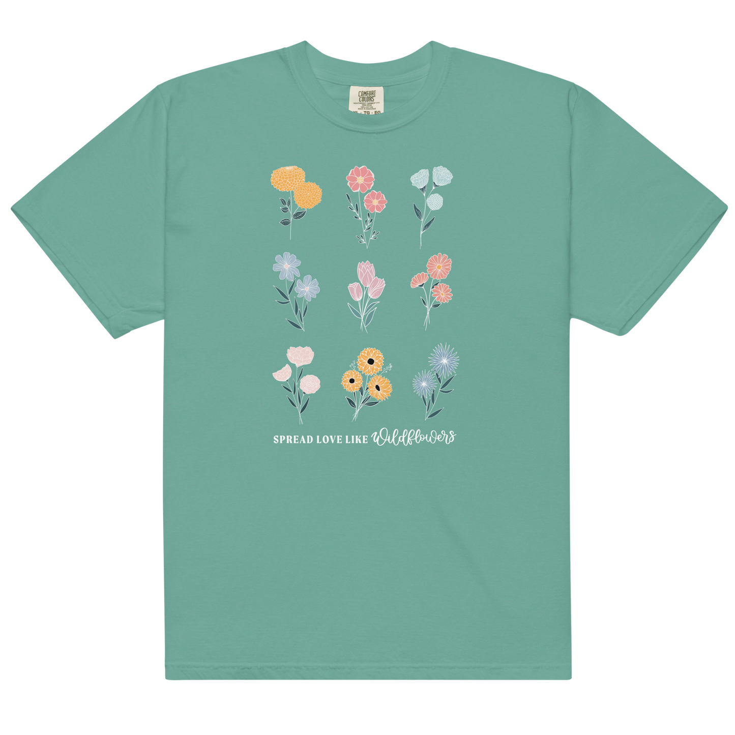 Spread Love like Wildflowers Graphic Tee