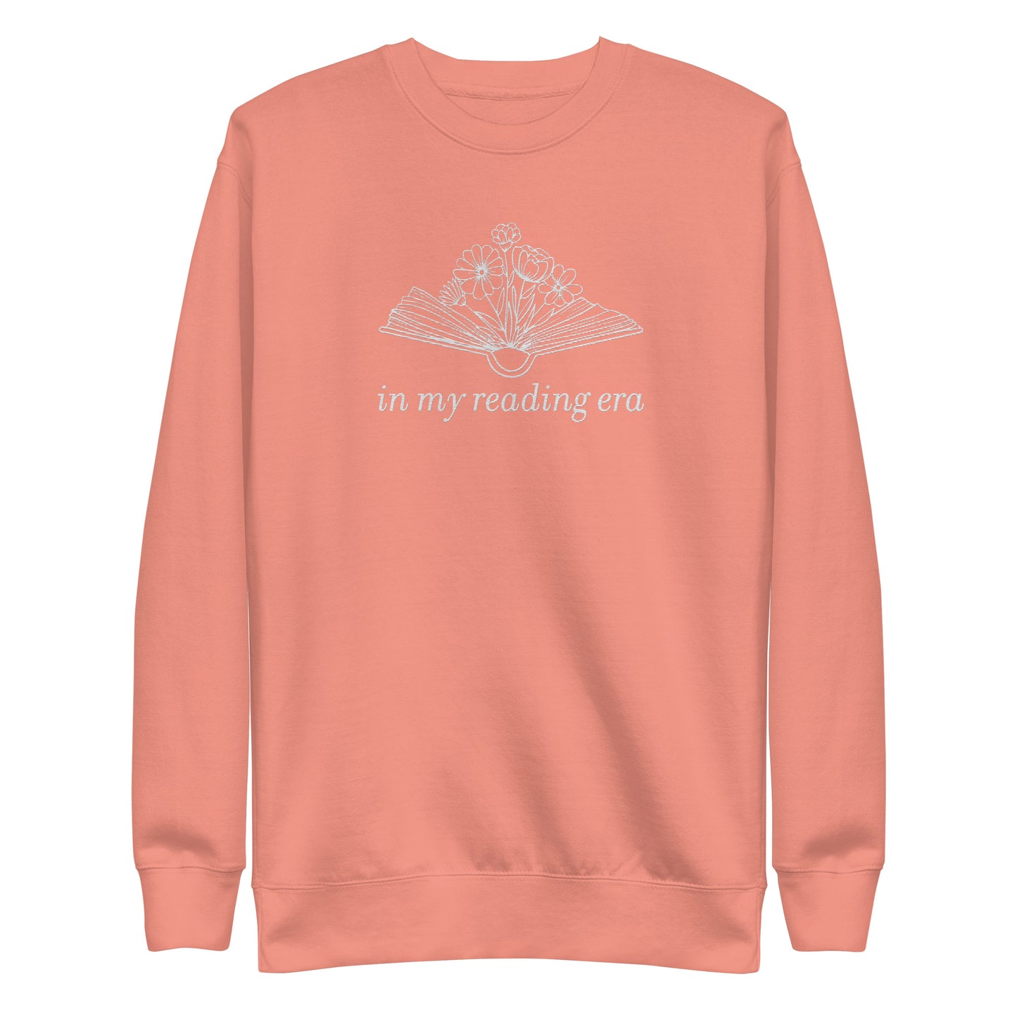 In My Reading Era Embroidered Crewneck