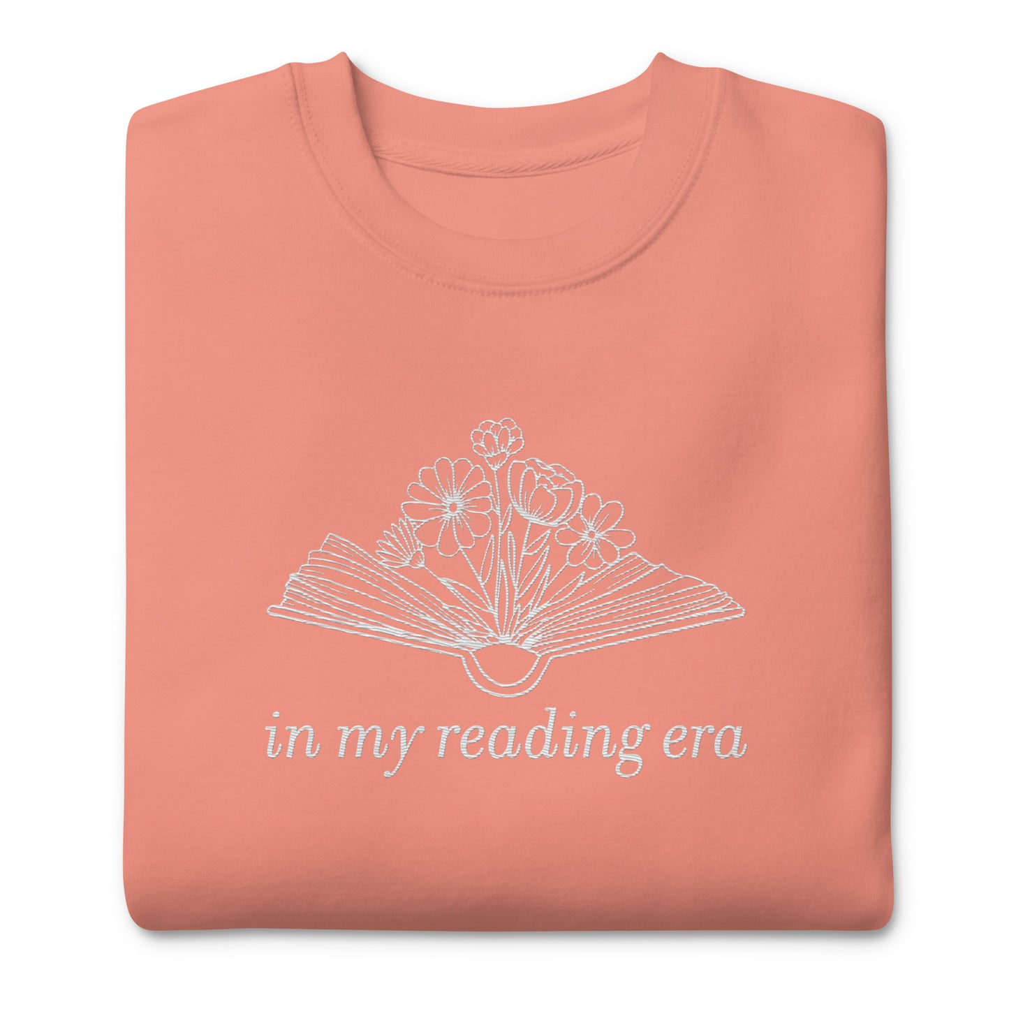 In My Reading Era Embroidered Crewneck