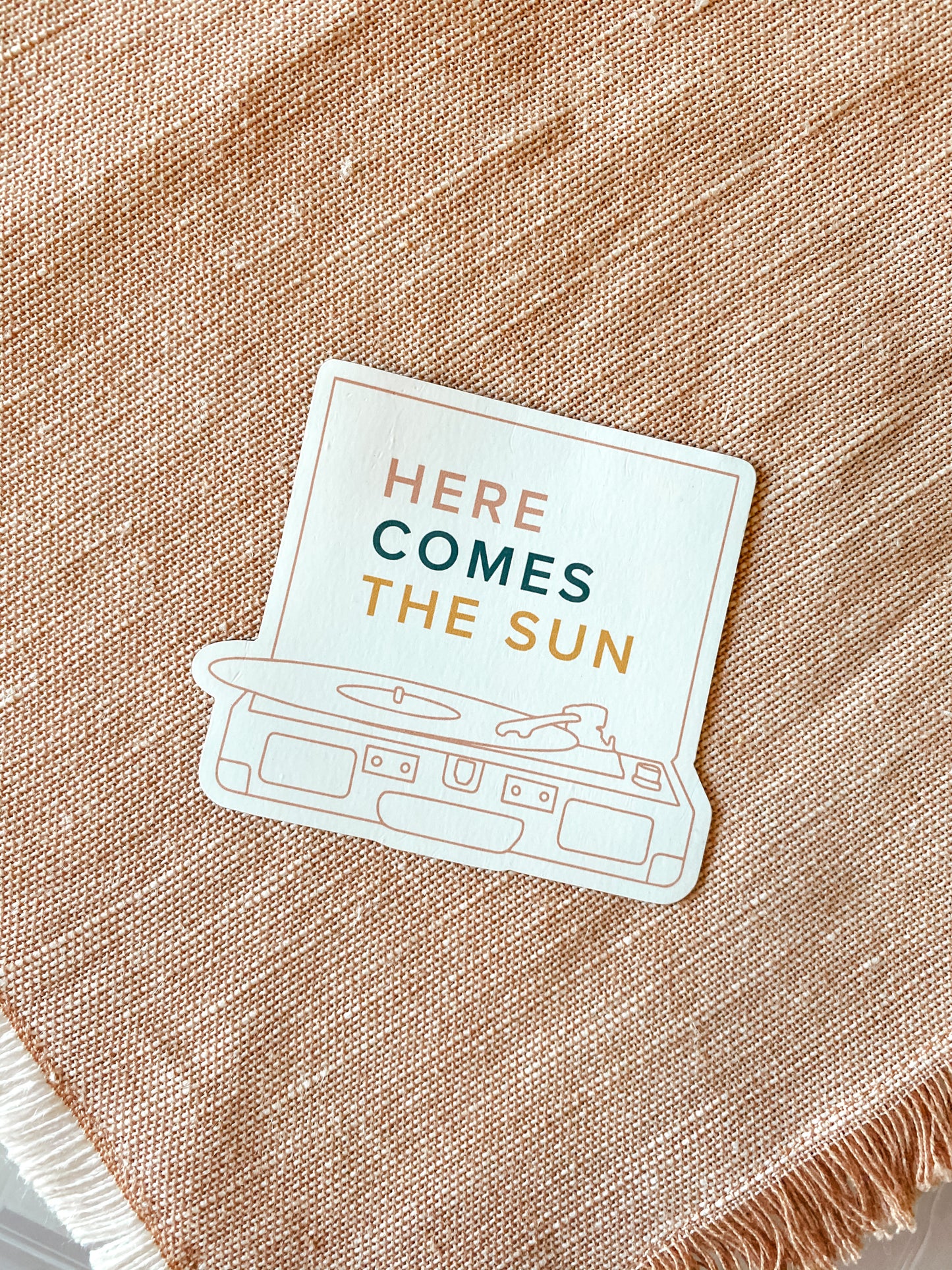 Here Comes the Sun Magnet