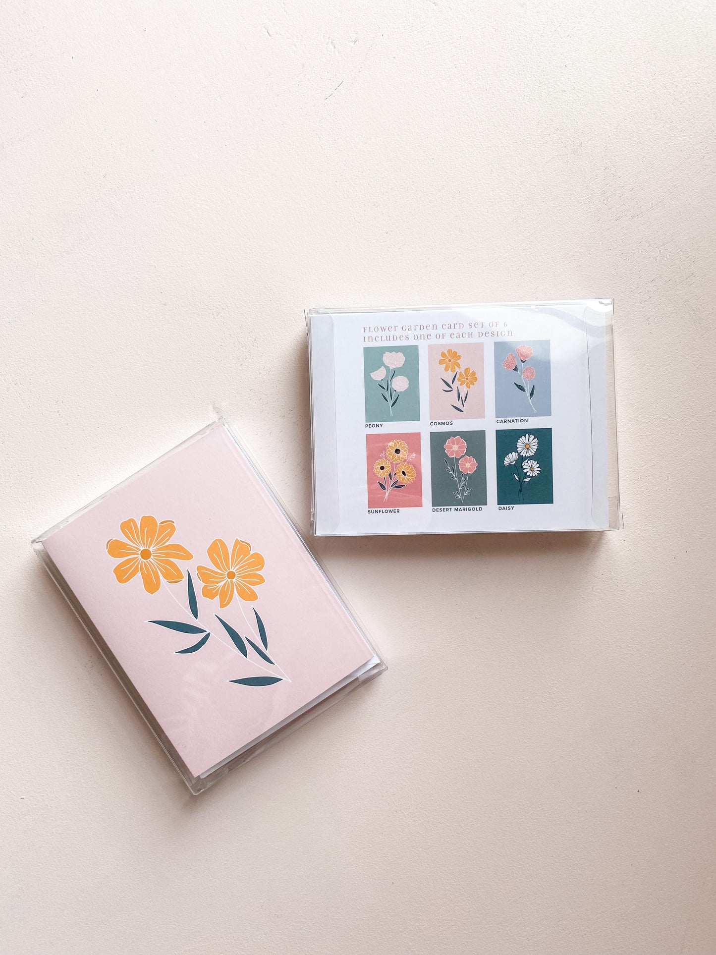 Flower Garden Boxed Card Set of 6