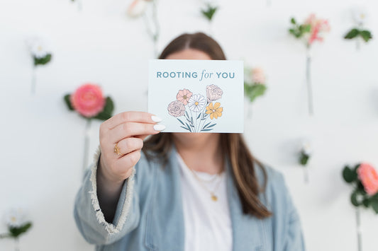 Rooting for You Greeting Card